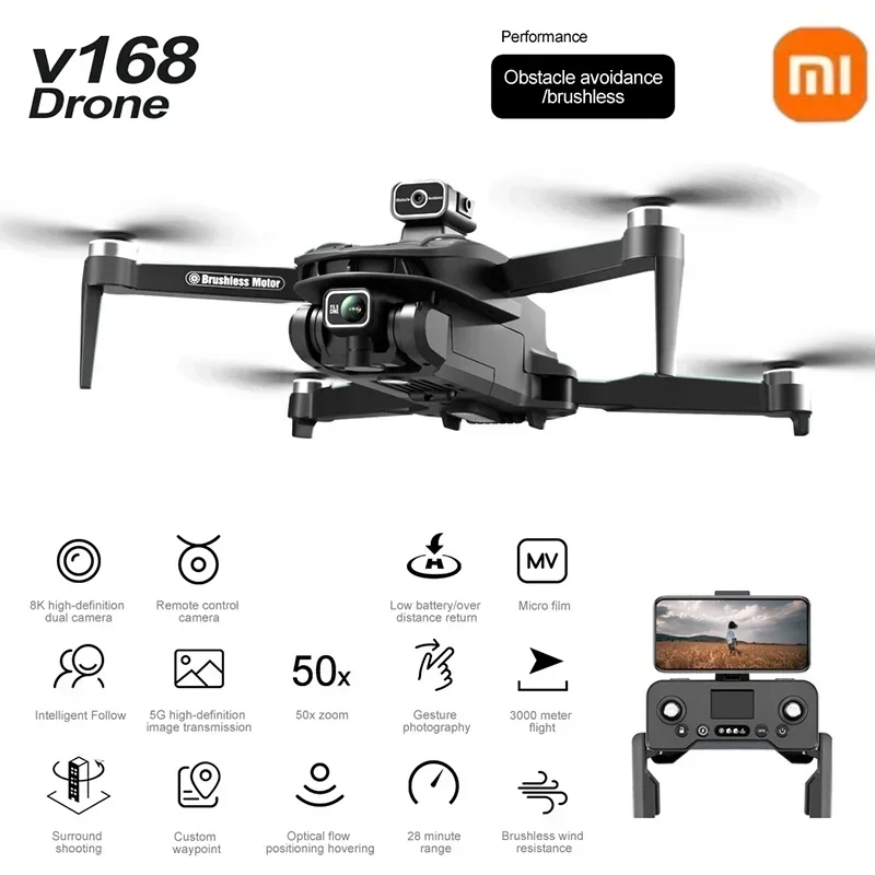 Drone GPS professionnel V168 o - Drone Gps Mount avis et prix