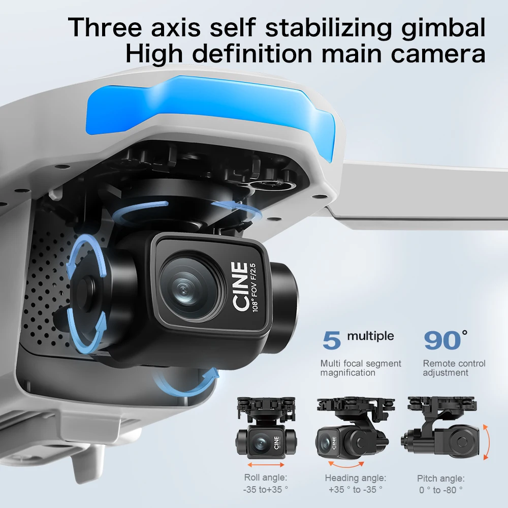 Drone Aérien Pliable S-X1 GPS  - Drone Gps Mount avis et prix