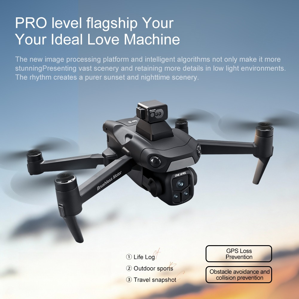 Drone pliable A1R3S GPS avec g - Drone Gps Mount avis et prix
